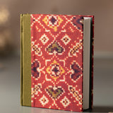 Ikat Print Elastic Notebook