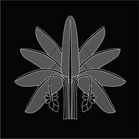 Tree motif from Madan Meena’s Baramasa series