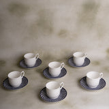 Indian Willow Tea Set (6 Pieces)