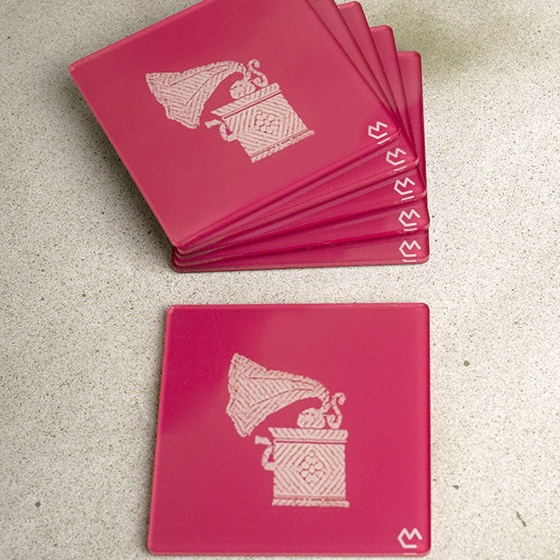 Brocade Sari Inspired Coaster
