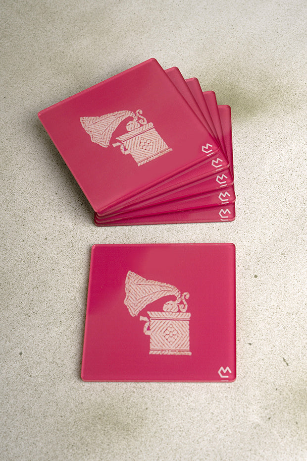 Brocade Sari Inspired Coaster