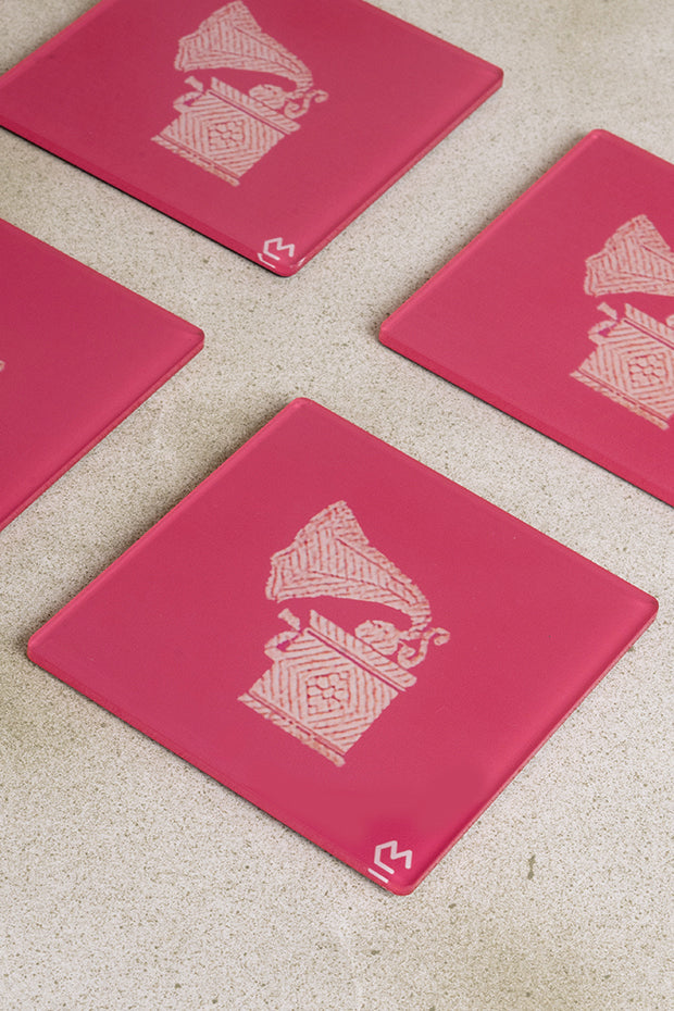 Brocade Sari Inspired Coaster