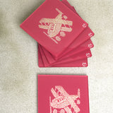 Brocade Sari Inspired Coaster