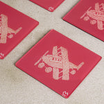 Brocade Sari Inspired Coaster