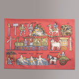 Red Sawantwadi Table Mat