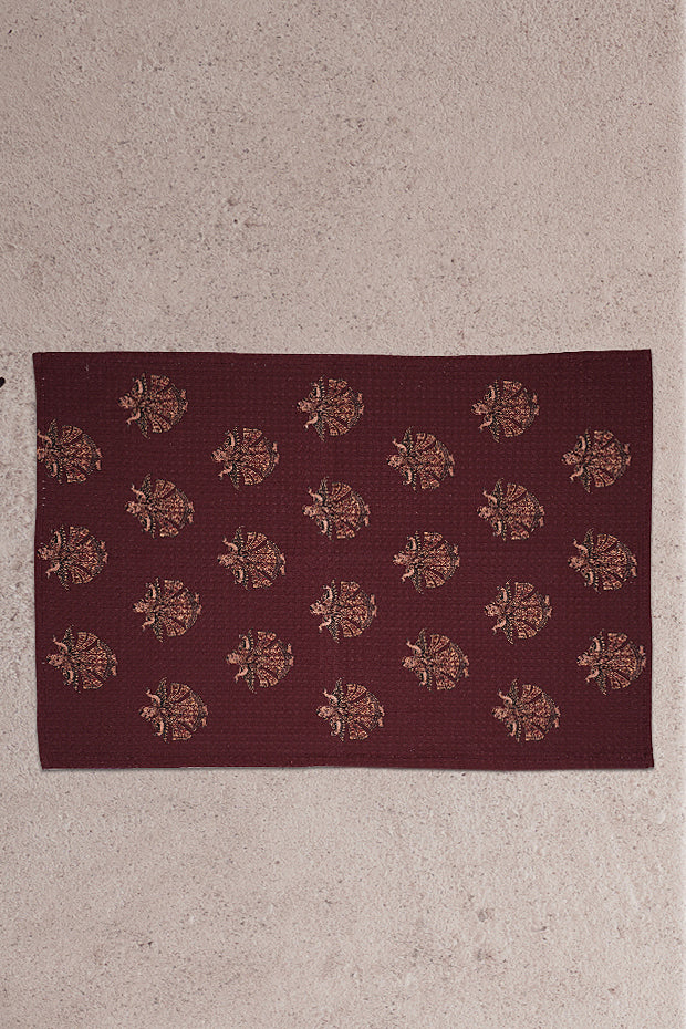 Kalamkari Inspired Hand Towels