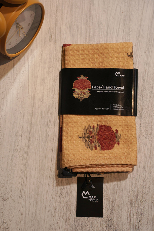 Jamawar Print Inspired Hand Towel