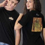 Black Flower Unisex T-Shirt