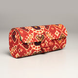 Ikat Print Spectacle Case