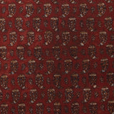 Dark Kalamkari Cushion Cover (Medium)