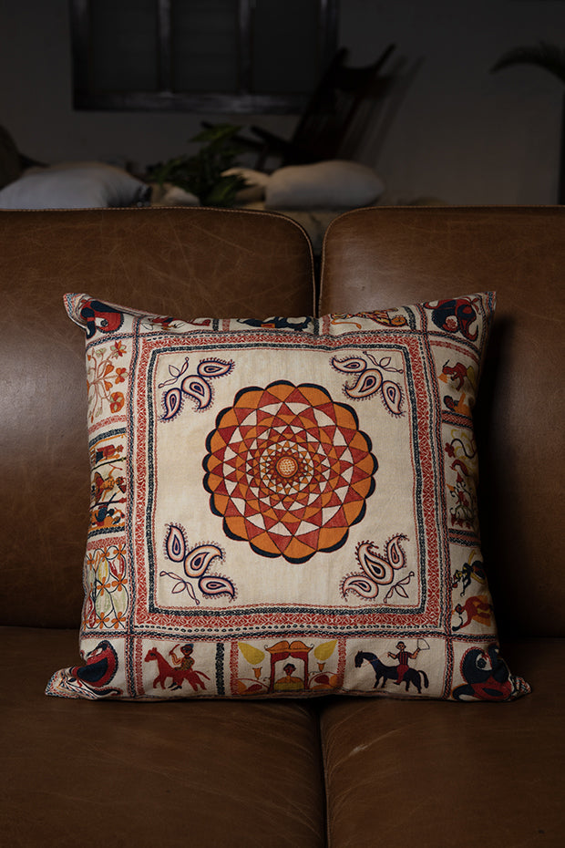 Kantha Inspired Cushion cover