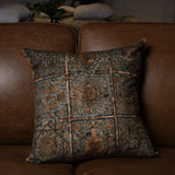 Zardozi Print Inspired Cushion Cover