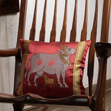 Brocade Inspired Cushion Cover