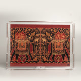 Ceremonial Ikat Acrylic Tray (Large)