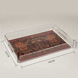 Ceremonial Ikat Acrylic Tray (Large)