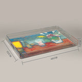 Jamini Flower Vase Acrylic Tray (Large)