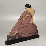 Lady In Pink Artboard Standee