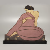 Lady In Pink Artboard Standee