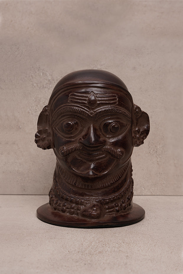 Bronze Mukhalingam  Inspired Sculpture