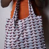 Aghan Shopping Bag With Pouch