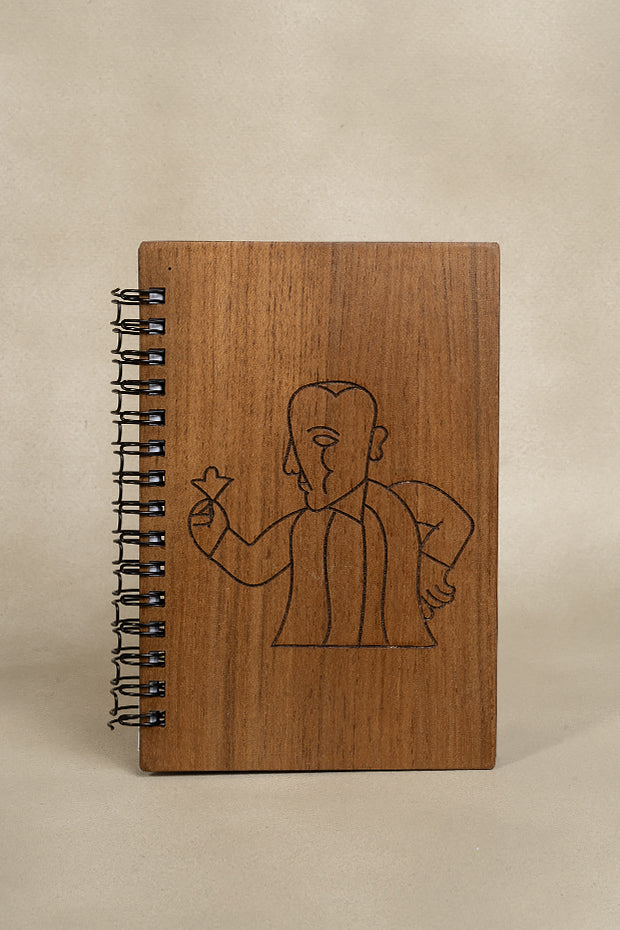 Arpita Singh Wooden Notebook Small