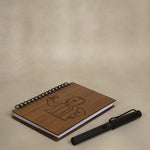 Arpita Singh Wooden Notebook Small