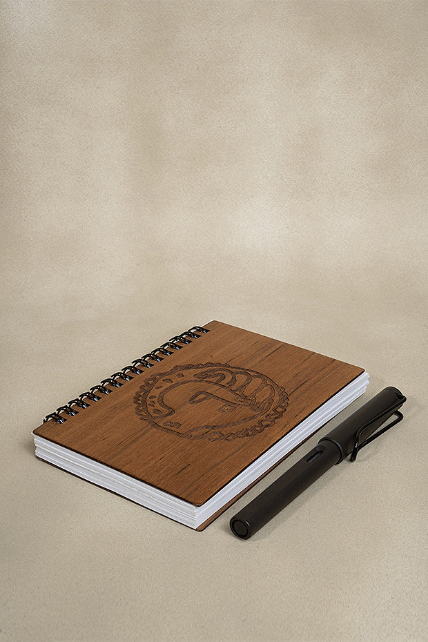 Jogen Chowdhury Wooden Notebook Small