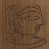 Jamini Roy Wooden Notebook Small
