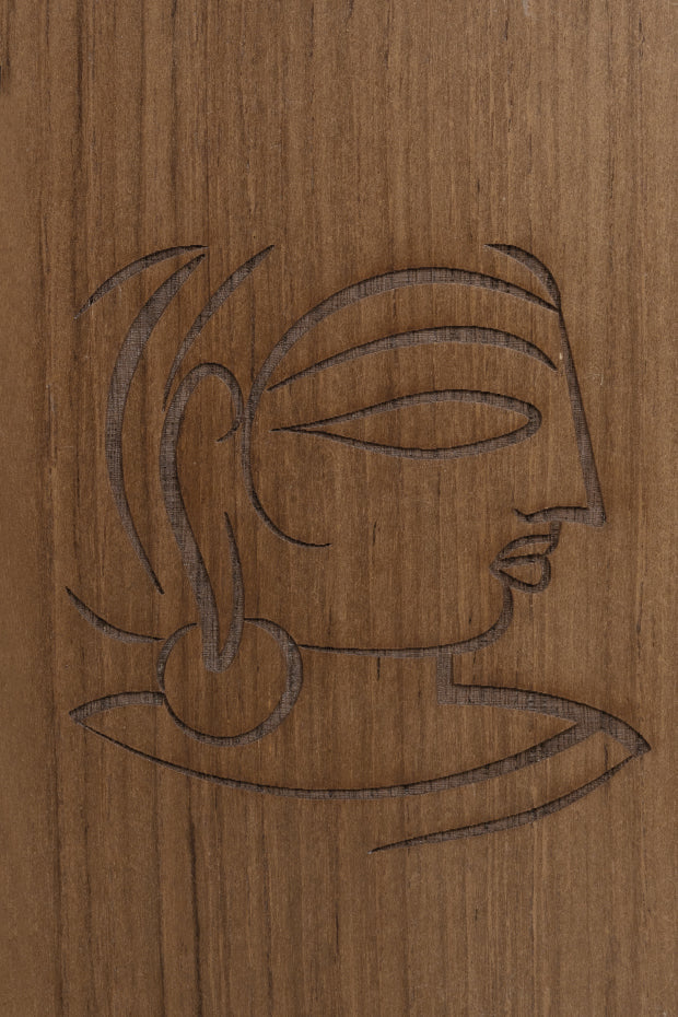 Jamini Roy Wooden Notebook Small
