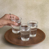Jogen Flower Pot Round Wooden Tray