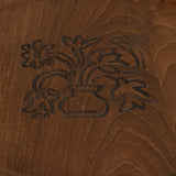 Jogen Flower Pot Round Wooden Tray