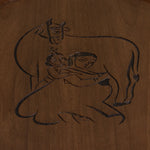Krishna Yashoda Inspired Wooden Tray 