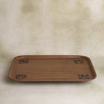 Jogen Flowers Wooden Tray