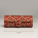Red Pichwai Spectacle Case