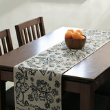 Jogen Black Table Runner