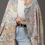 Jayashree Print Viscose Silk Stole (Large)