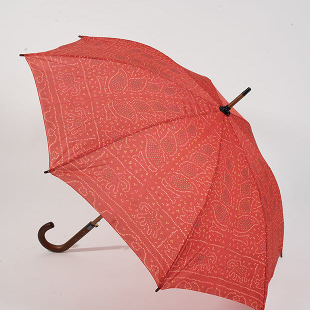 Bandhani Sari Straight Umbrella