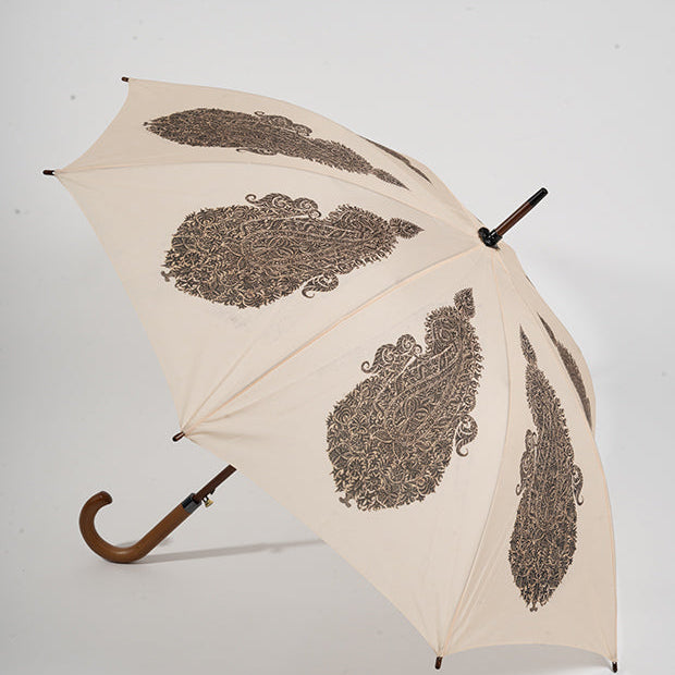 Kashmiri Print Straight Umbrella