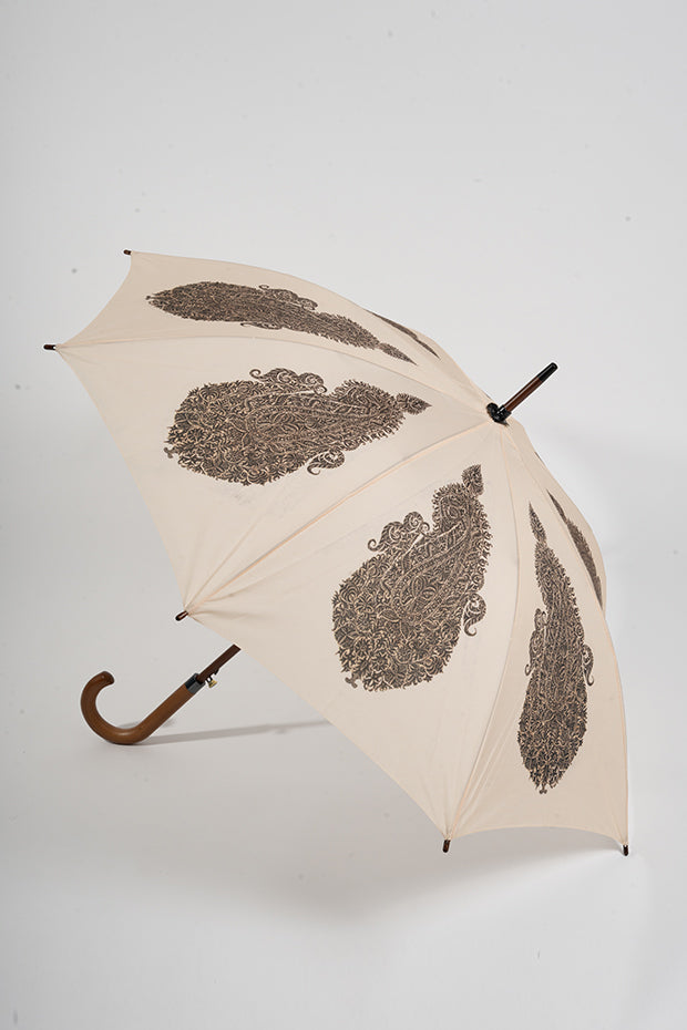 Kashmiri Print Straight Umbrella