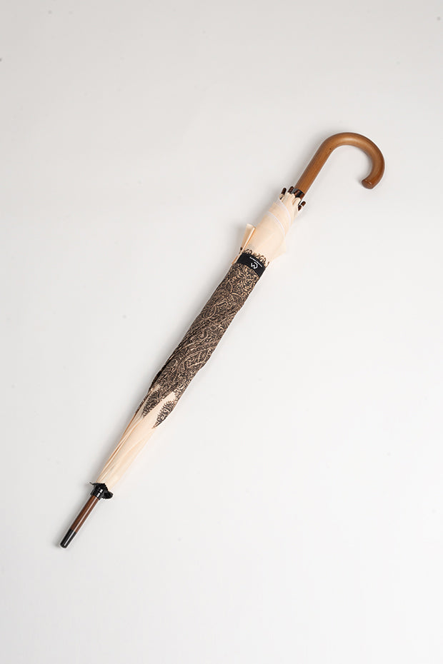 Kashmiri Print Straight Umbrella