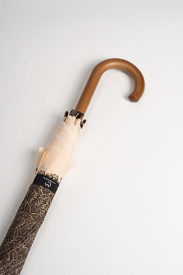 Kashmiri Print Straight Umbrella