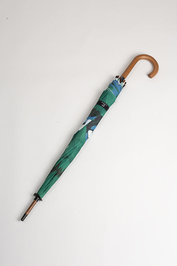 Frangipani Inspired Straight Umbrella
