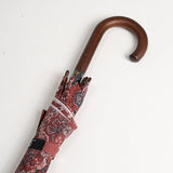 Ceremonial Print Inspired Straight Umbrella