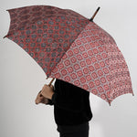 Ceremonial Print Inspired Straight Umbrella