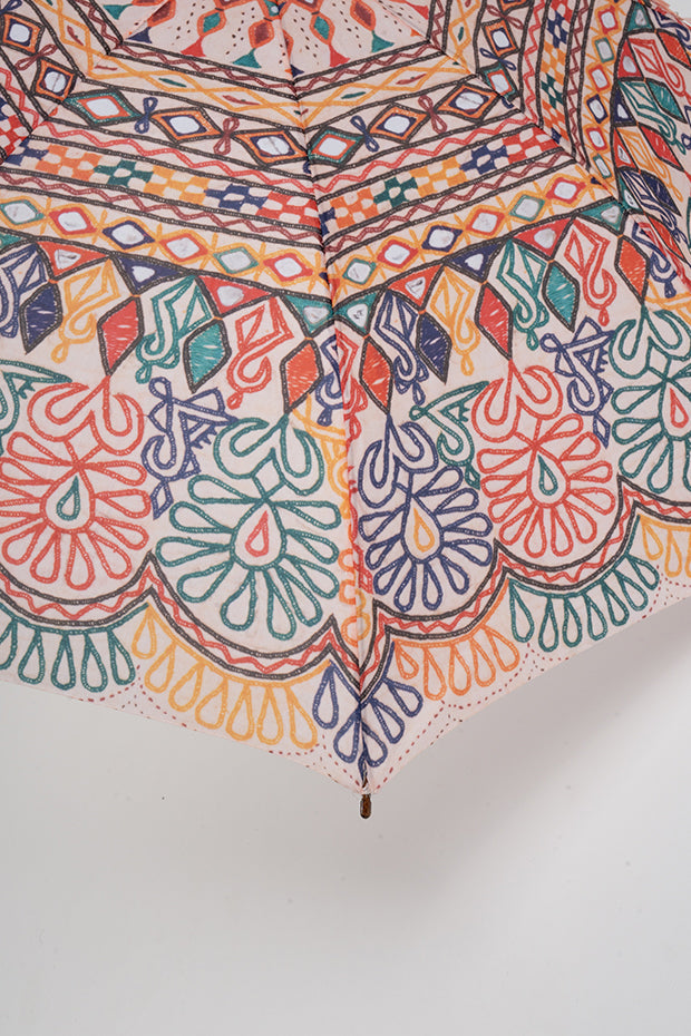 Kothalo Print Inspired Straight Umbrella