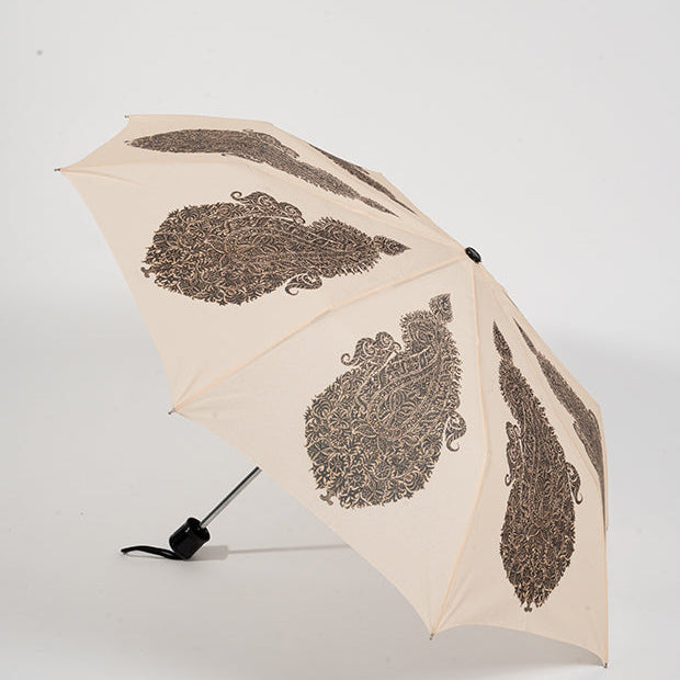 Kashmiri Print Inspired Foldable Umbrella