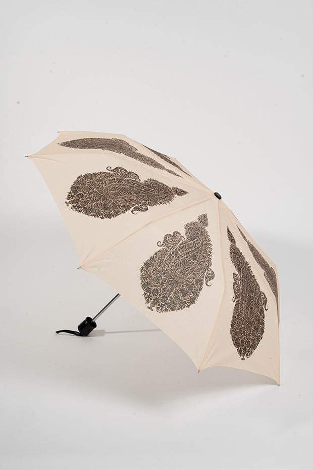 Kashmiri Print Inspired Foldable Umbrella