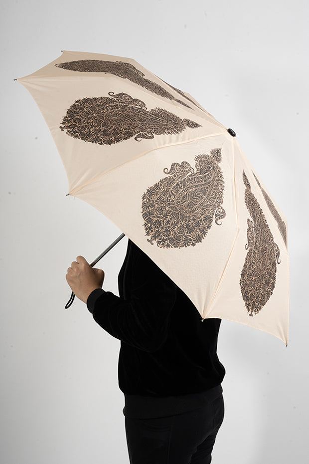 Kashmiri Print Inspired Foldable Umbrella