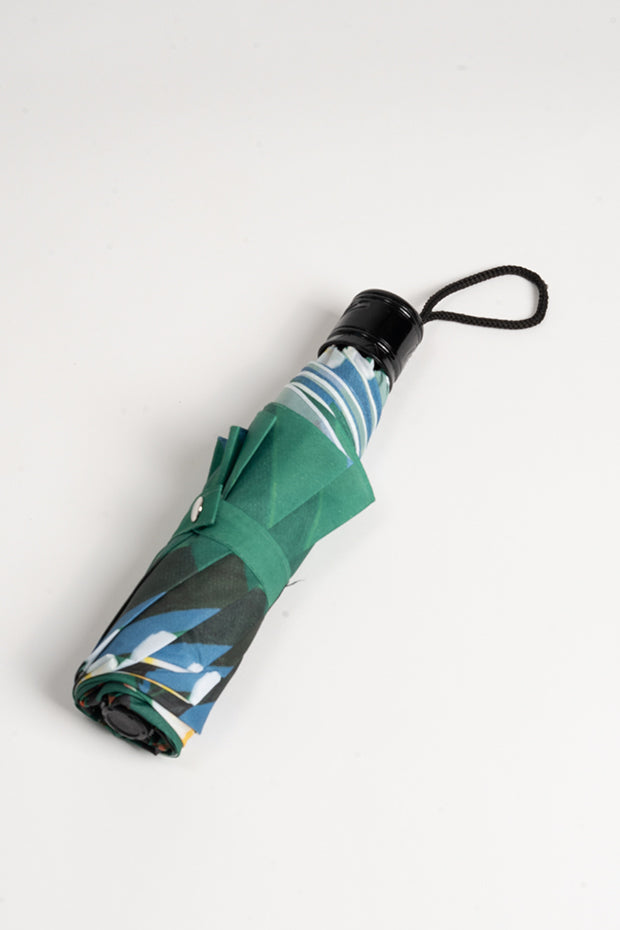 Frangipani Inspired Foldable Umbrella