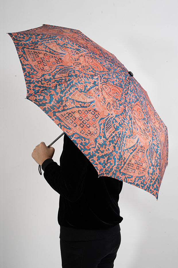 Heirloom Print Foldable Umbrella